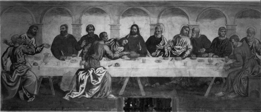 Ultima cena - Vallada Agordina, Chiesa di San Simon